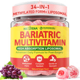 Nextdia liposomal bariatric multivitamin bottle showing enhanced absorption for daily nutrition