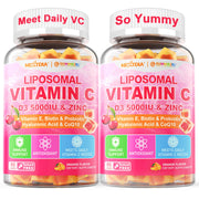 Nextdia liposomal vitamin C gummy pack close-up, highlighting immune-friendly potential.