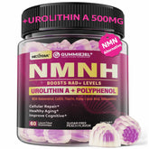 Nextdia NMNH Gummies bottle for daily use with peach flavor and sugar-free format.