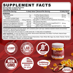 Nextdia Red Yeast Rice Gummies packaging highlights vegan, sugar-free formula.