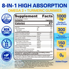 Nextdia vegan omega-3 gummies jar closeup highlights algae-based DHA for sustainable wellness