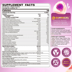 Nextdia multivitamin gummies closeup shows soft, tasty texture for everyday wellness