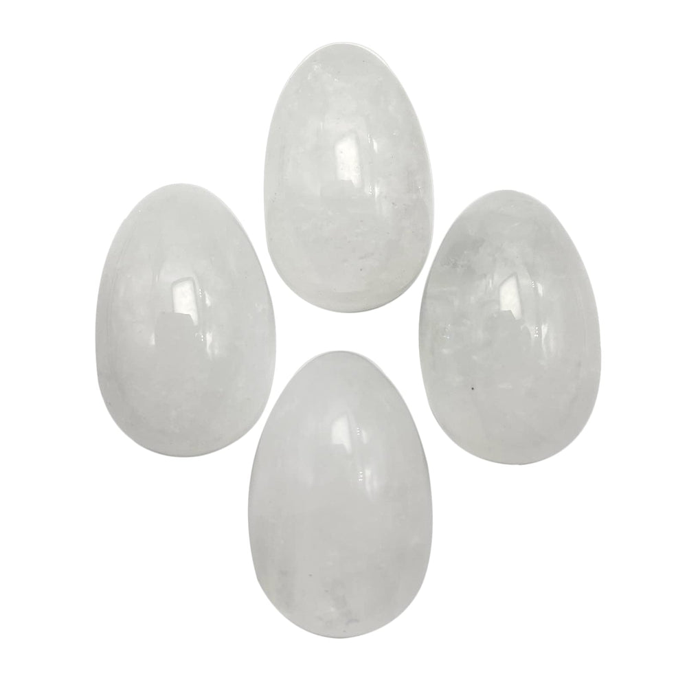 Neyisaa mini stone egg: polished palm-sized sphere for meditation and chakra balancing