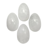 Neyisaa mini stone egg: polished palm-sized sphere for meditation and chakra balancing
