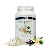 NF Sports Tahitian Vanilla protein tub ready for a protein boost in your daily shake.