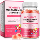 NFILVSYO multivitamin gummies bottle closeup for daily energy and immunity support.