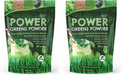 NGU Next Gen U Super Greens Powder bottle front showing daily smoothie boost