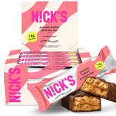 Nick’s Peanut Butter Protein Bar pack ready for on-the-go fueling.