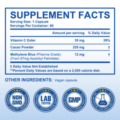 Close-up of NIFEISHI bottle label showing ingredients and dosage.