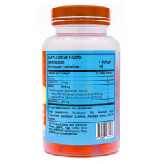 Nikoni Krill Oil 500mg softgel displaying omega-3 support.