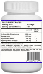 Nikoni softgels close-up shows vegan-friendly capsules for daily wellness.