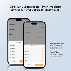 Nimin diffuser with 1200mAh battery highlighting long cordless operation