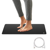 NIULAFR grounding mat on bed offers skin-friendly grounding for restful moments