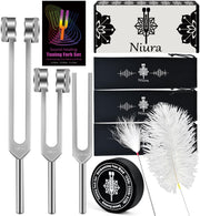 Niura 128Hz tuning fork ready for precise sound therapy sessions.