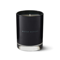 Mister Morgan Paris Blue Cypress and Absinthe candle jar evokes Parisian ambiance