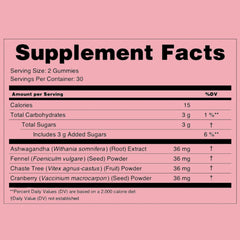 Nixit PMS Support Gummies packaging labeled vegan full-cycle support.