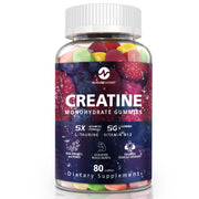 NLMUBR LUCKSIT Creatine Gummies bottle front showing convenient pre-workout chewables