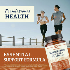 Nobi Nutrition magnesium zinc d3 nutrient facts page highlights ingredients.