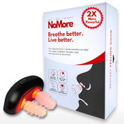 NoMore Original nose device front view highlights compact design for daily use.