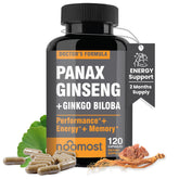 NooMost Korean Red Panax Ginseng bottle for steady energy during busy days