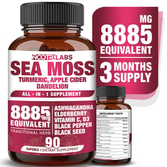 NootriLabs Naturals All-in-1 8885mg bottle pour demonstrating a daily wellness routine
