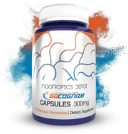 BaCognize capsules bottle by Nootropics Depot for daily cognitive support and focus.