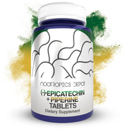 Nootropics Depot Epicatechin tablets bottle front for easy daily use.