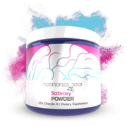 Nootropics Depot Sabroxy Oroxylin-A powder container supports focus and motivation.