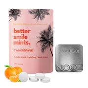 NOOZ Better Smile Mints tin showing stylish, convenient daily breath freshener.