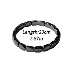 NORLSO hematite beads reveal natural texture and understated masculine appeal.