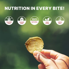 Nordic Catch crispy protein snack in hand, ideal for busy days.