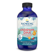 Nordic Naturals Children's DHA strawberry bottle for kid-friendly omega-3 intake