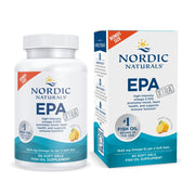 Nordic Naturals EPA Xtra lemon bottle on table for easy daily wellness