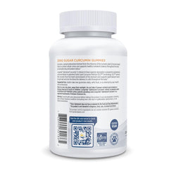 Nordic Naturals Longvida 200 mg curcumin bottle on table, easy daily supplement.