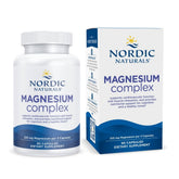 Nordic Naturals Magnesium Complex bottle with three absorbable forms for daily energy support