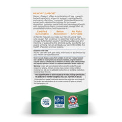 Nordic Naturals memory-support-curcumin-bottle-label shows non-GMO and gluten-free attributes.