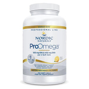 Nordic Naturals ProOmega lemon bottle for daily omega-3 wellness.