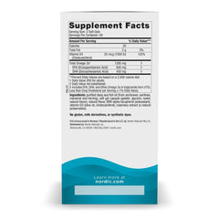 Nordic Naturals Ultimate Omega-D3 lemon soft gels: easy to take with a bright lemon flavor