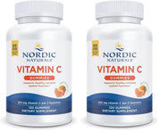 Nordic Naturals Vitamin C Gummies Tart Tangerine bottle front for daily immune support