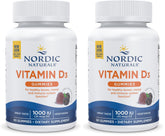 Nordic Naturals Vitamin D3 Gummies Wild Berry bottle may support immune function.