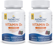 Nordic Naturals Vitamin D3 Gummies Wild Berry bottle may support immune function.
