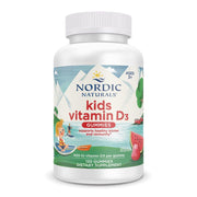 Nordic Naturals Vitamin D3 Kids gummies Wild Watermelon Splash bottle supports daily wellness