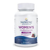 Nordic Naturals Women's Multivitamin Gummies mixed berry bottle for daily wellness