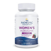 Nordic Naturals Women's Multivitamin Gummies mixed berry bottle for daily wellness