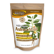 AshwaMilk bottle shows ashwagandha root extract for daily energy support