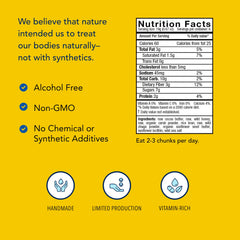ChagaChunks packaging front highlighting wild-sourced non-dairy, non-GMO qualities