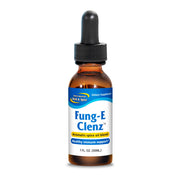 North American Herb & Spice Fung-E-Clenz bottle showing the herbal blend for daily use.