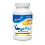 GingaMax capsules by NORTH AMERICAN HERB & SPICE offer convenient digestive support after meals.