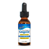 North American Herb & Spice Gingerol bottle pour for easy digestion-friendly dosing.