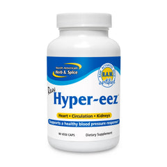 North American Herb & Spice Hyper-EEZ bottle label showcasing a premium herbal blend.